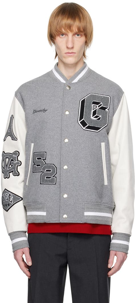 suit givenchy|givenchy varsity jacket.